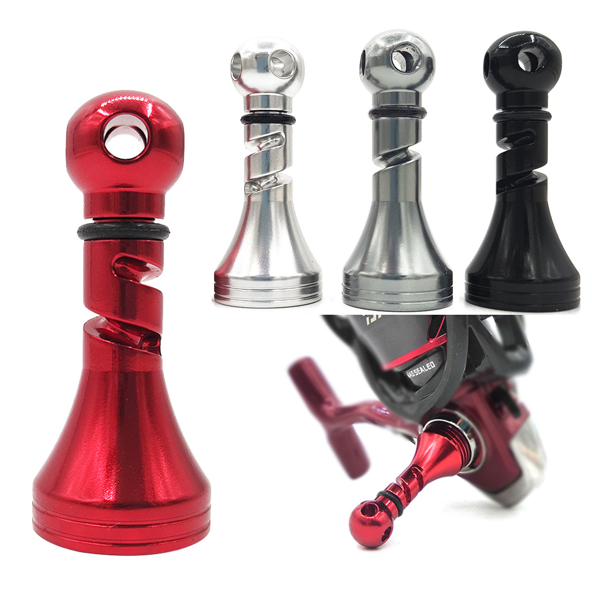 Penn Reel Battle - Uchwyt kołowrotka wędkarskiego do kołowrotka spinningowego