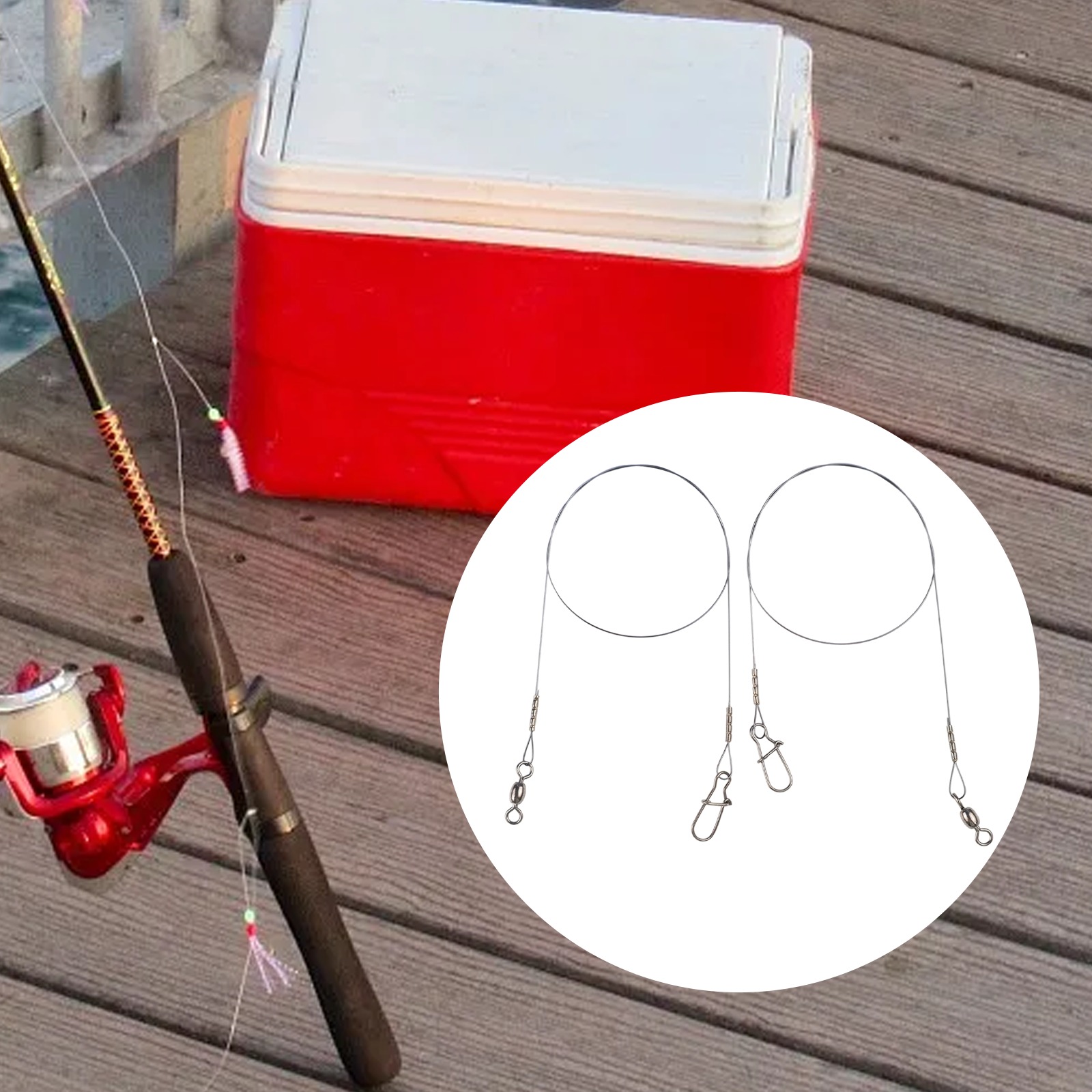 2 szt. Tytanowa linka wędkarsk – Fishing Line Winder recenzja i cena
