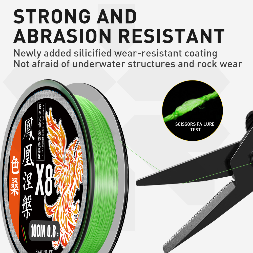 ZUKIBO Phoenix 8 Strand plecio – Ice Fishing Line recenzja i cena